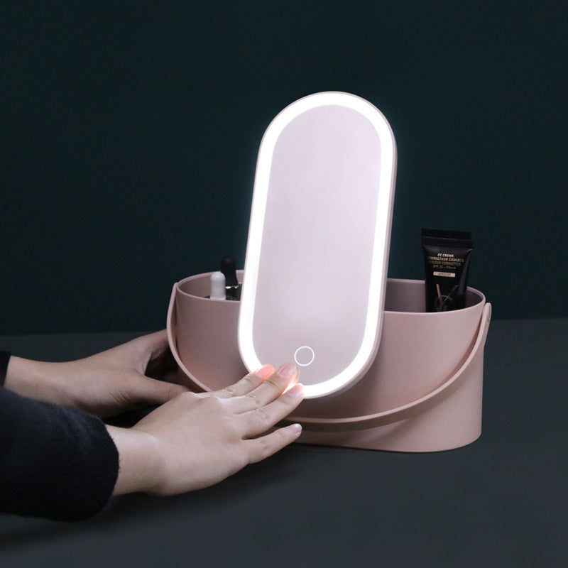 Portable LED Cosmetic Organizer
